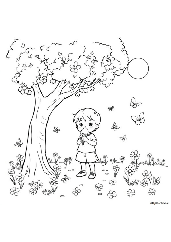 Summer Coloring Pages For Second Graders
