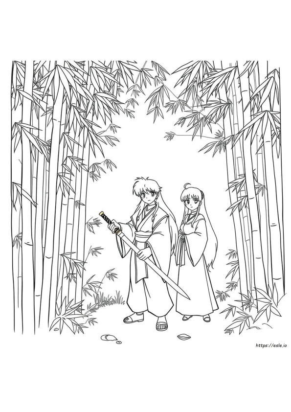 Inuyasha Coloring Book