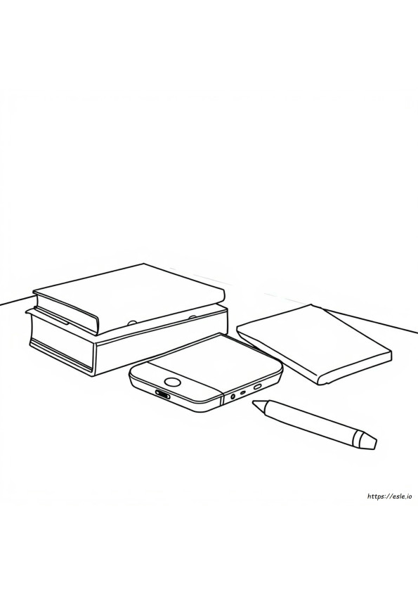 電話のぬりえ