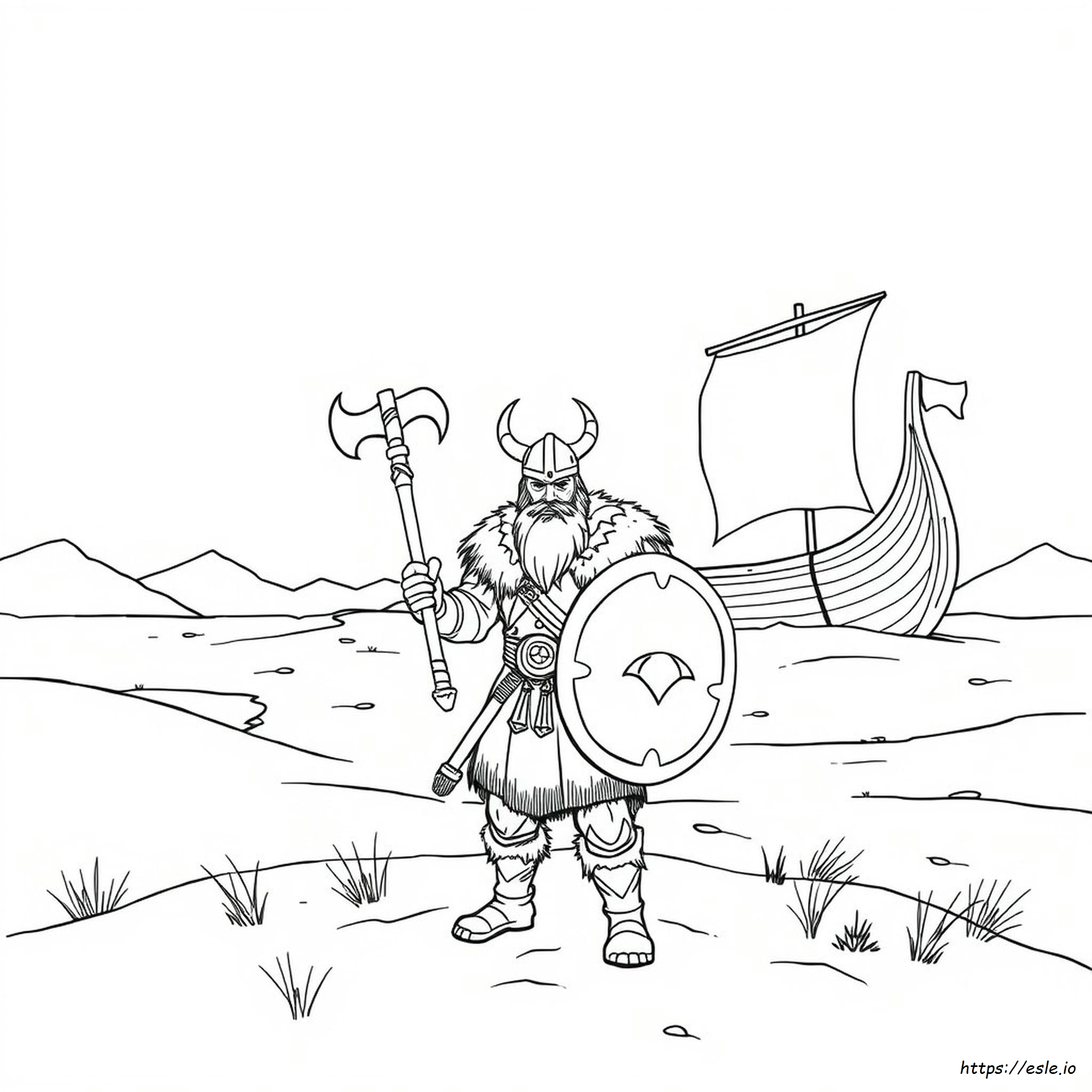 Mitologia Nórdica Para Colorir