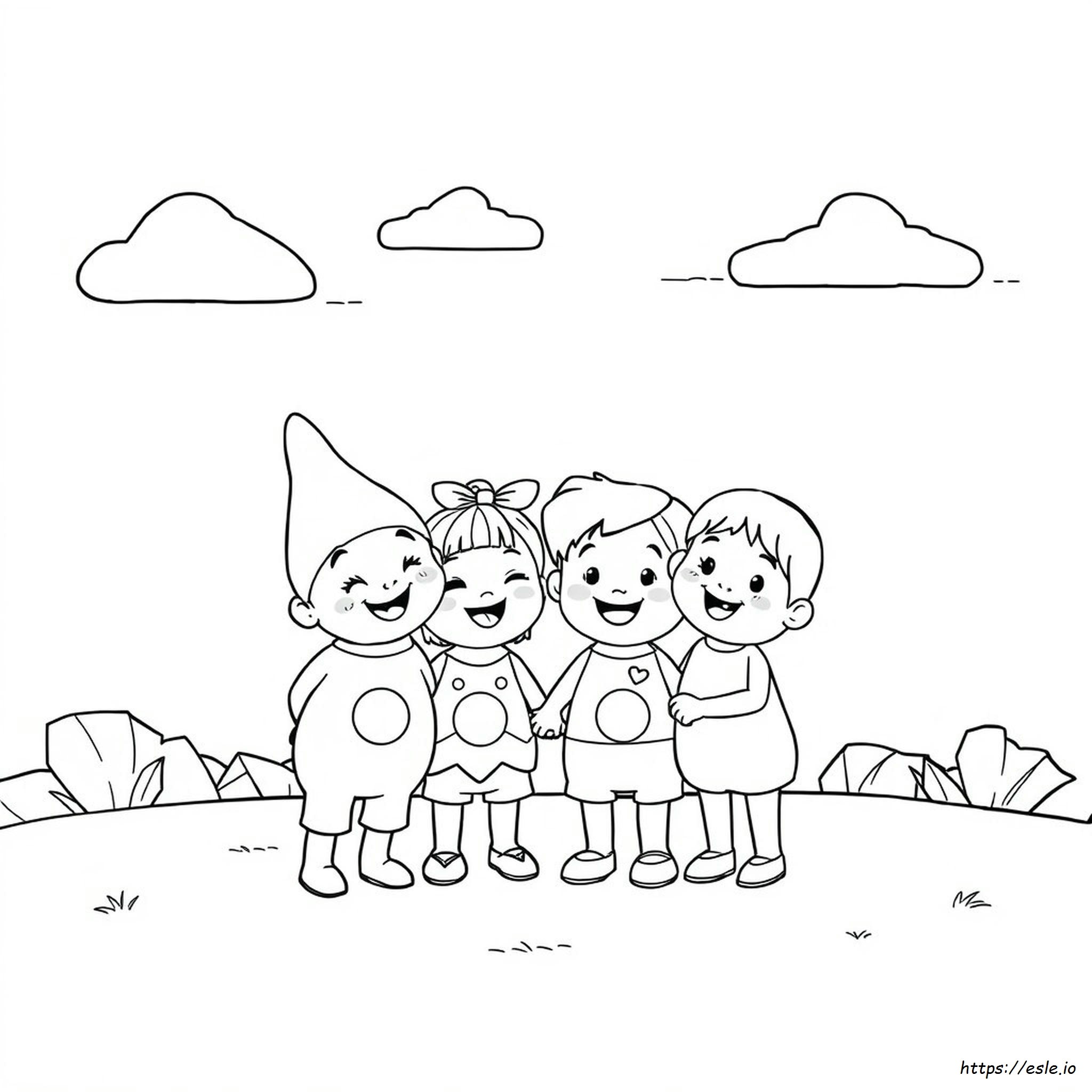 Higglystadt Helden Ausmalbild