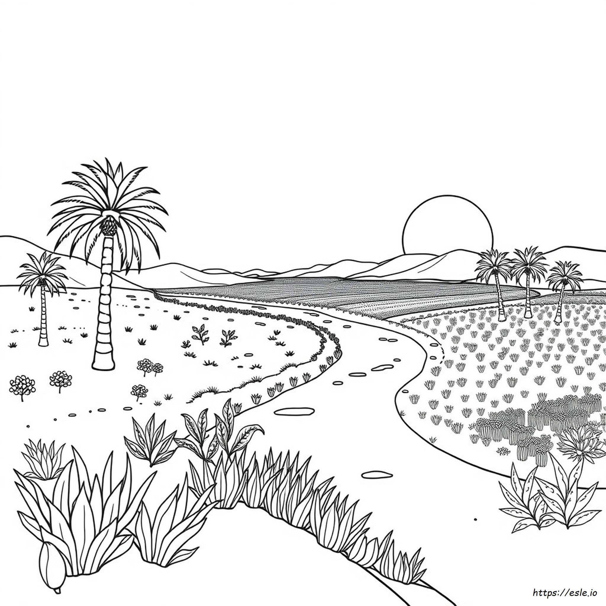 Fertile Crescent Coloring Page