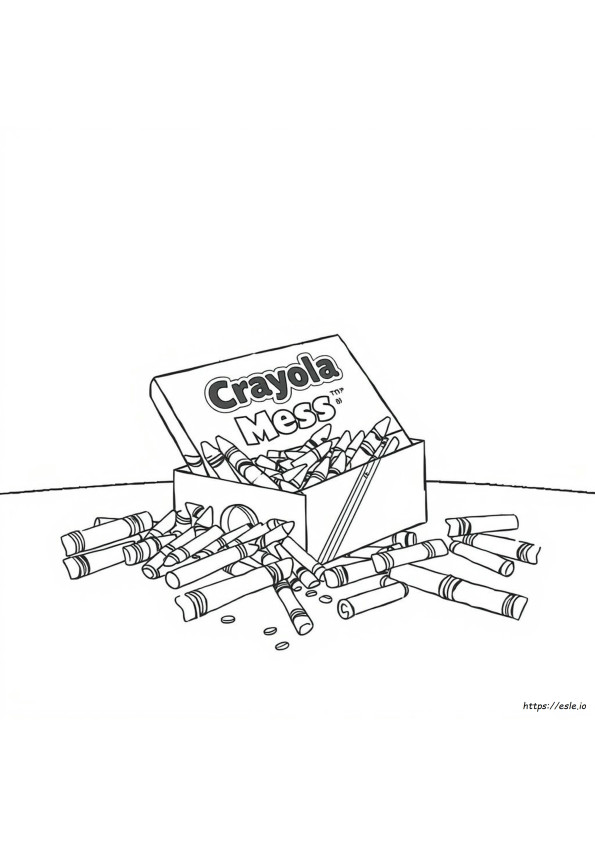 Crayola Mess Free Printable Coloring Pages