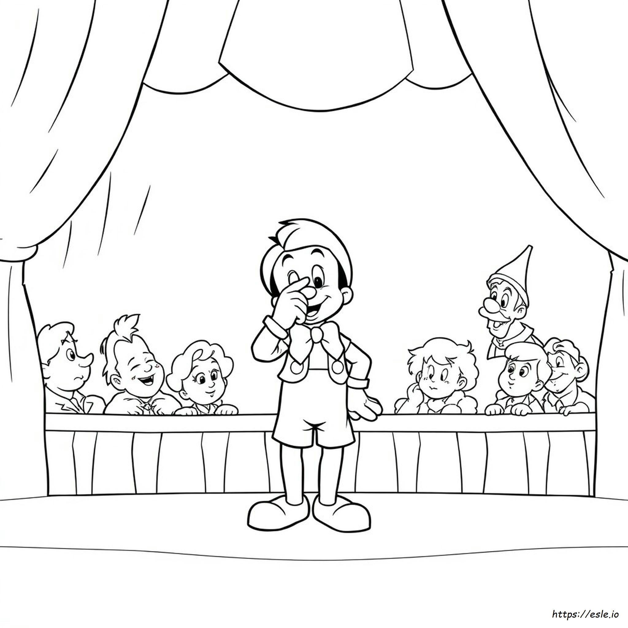 Printable Pinocchio Coloring Pages