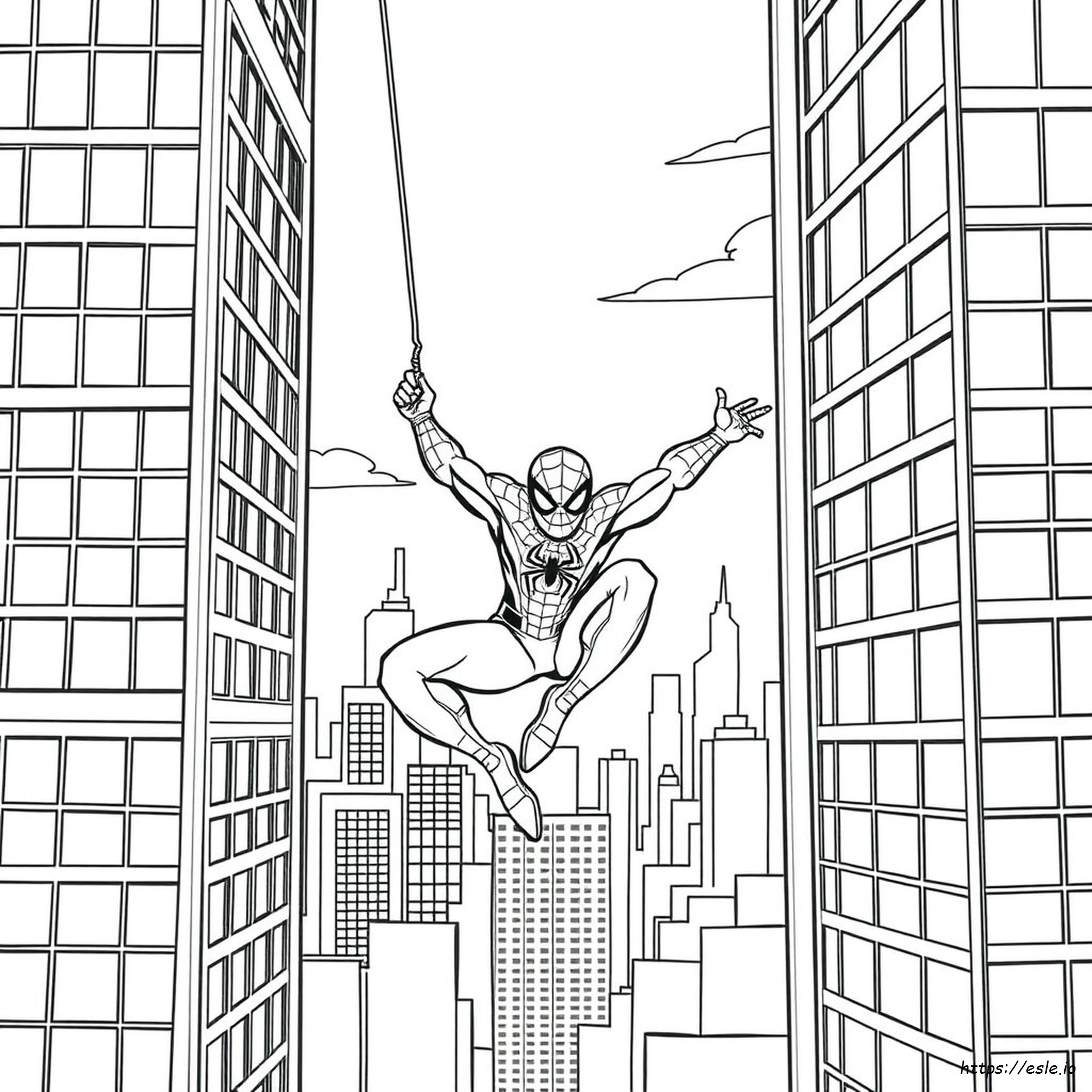 Free Printable Spiderman Coloring Pages For Kids