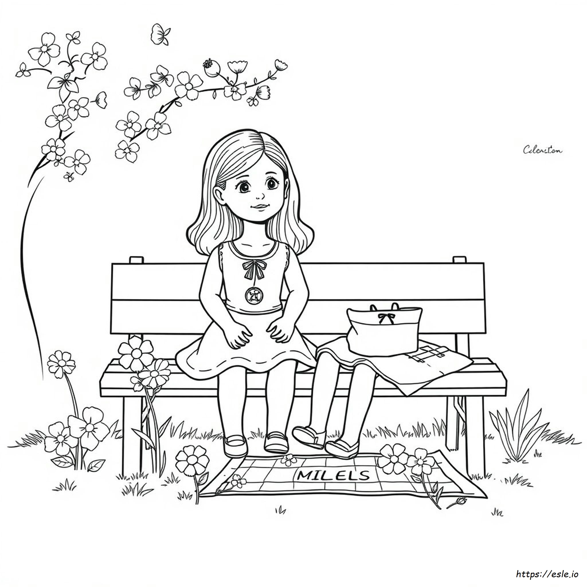 Disegni Da Colorare Di American Girl Doll Gratis