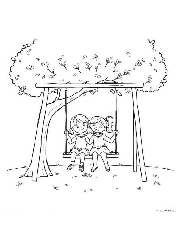 The Friend Coloring Pages