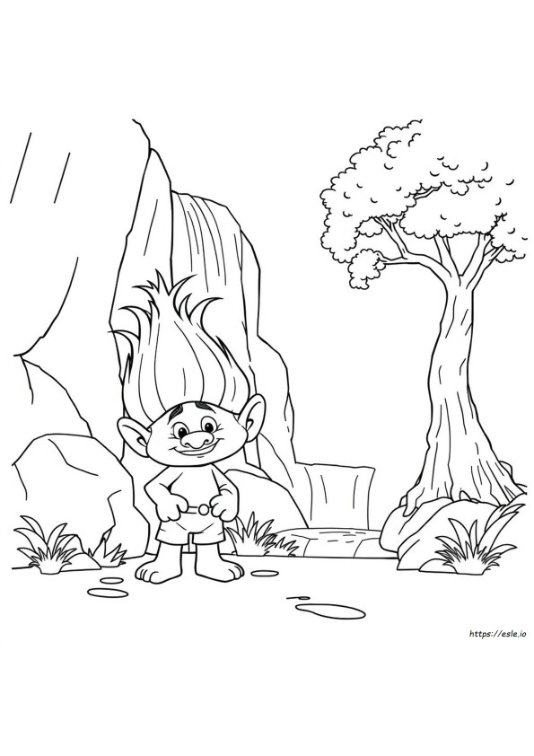Trolls The Movie Coloring Pages