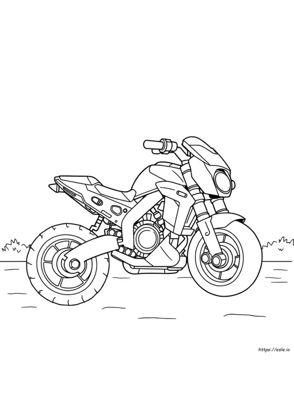 Lego Motorrad Ausmalbilder