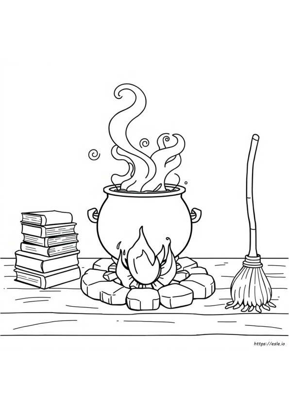 Cauldron Colouring