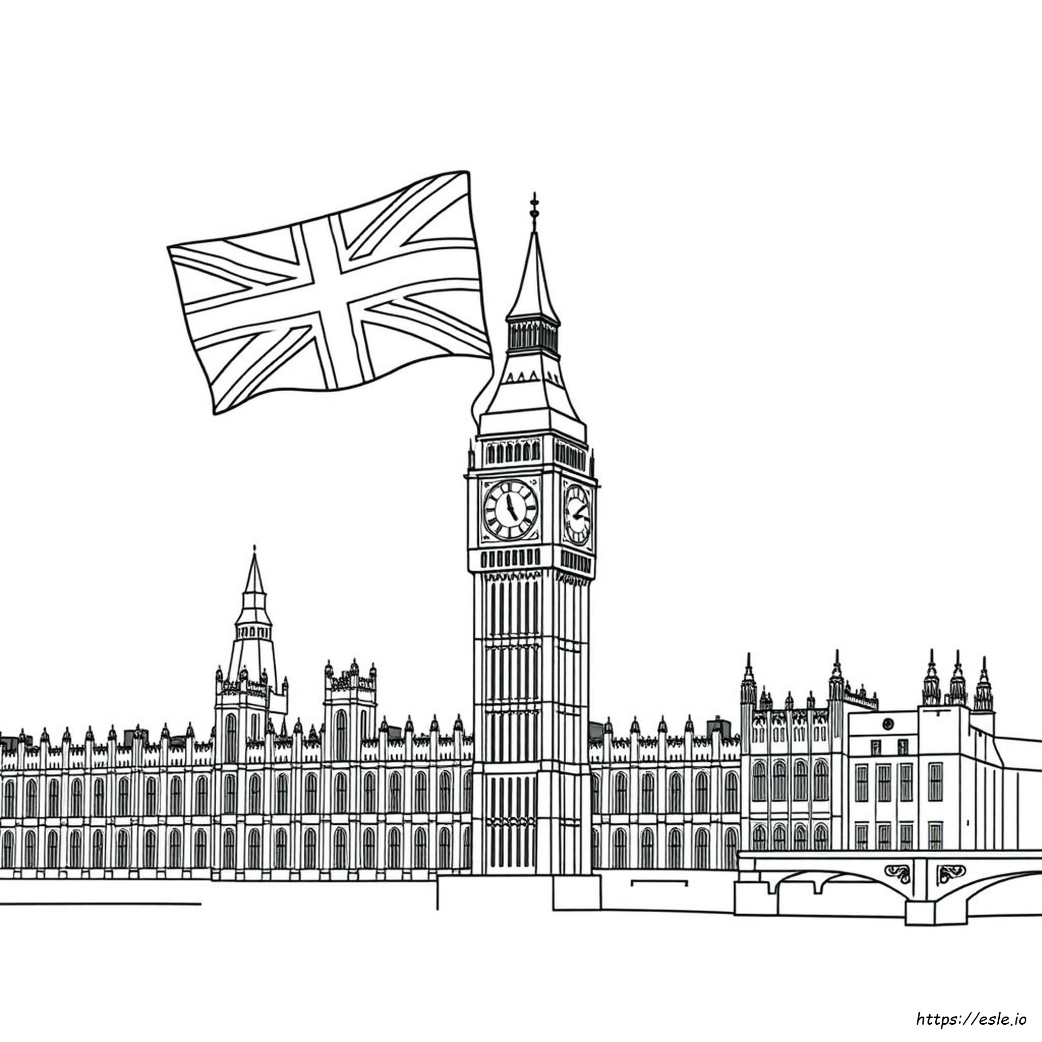 British Colouring Pages