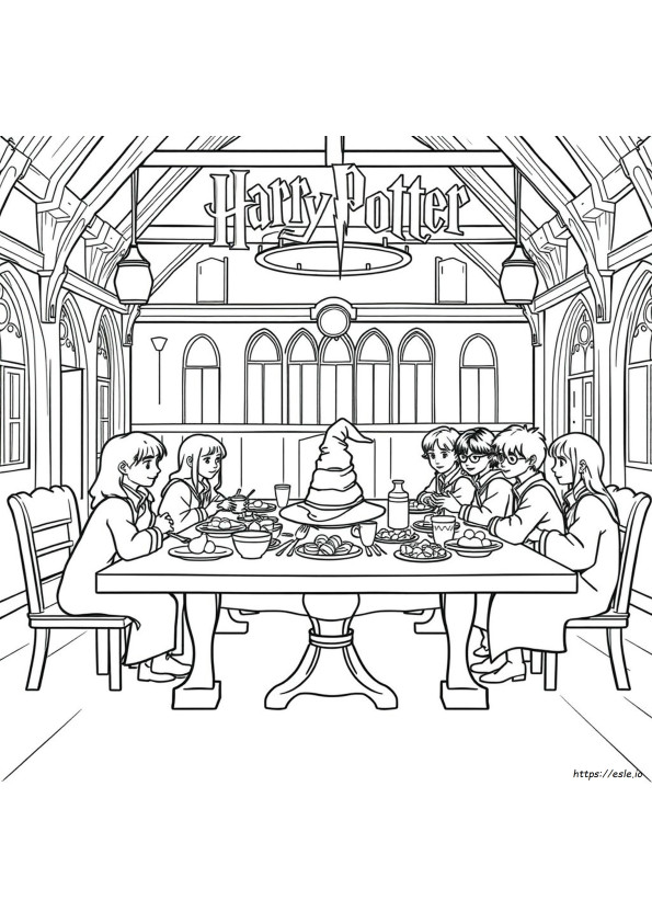 Harry Potter Colouring Pictures To Print