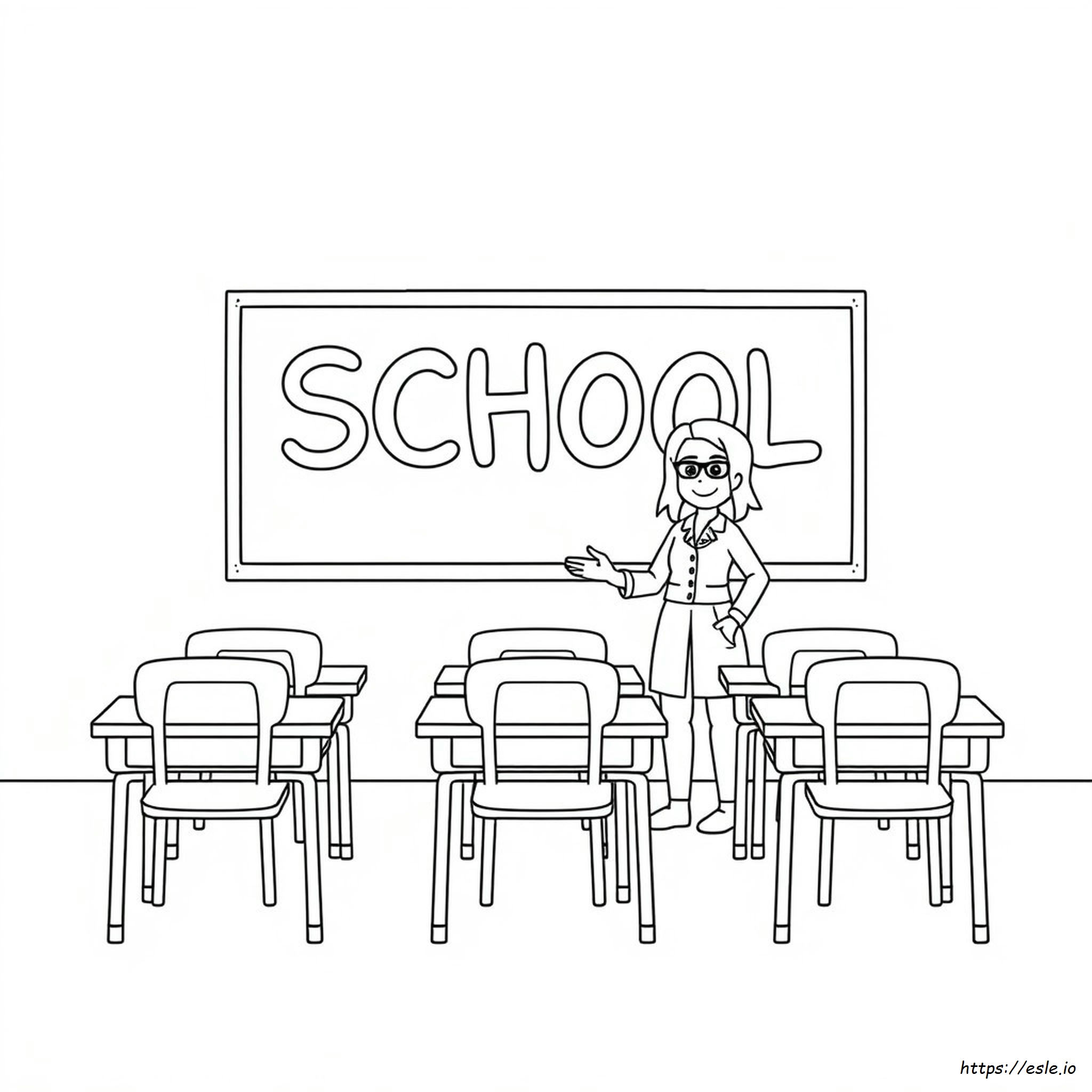 Aturan Sekolah Gambar Mewarnai