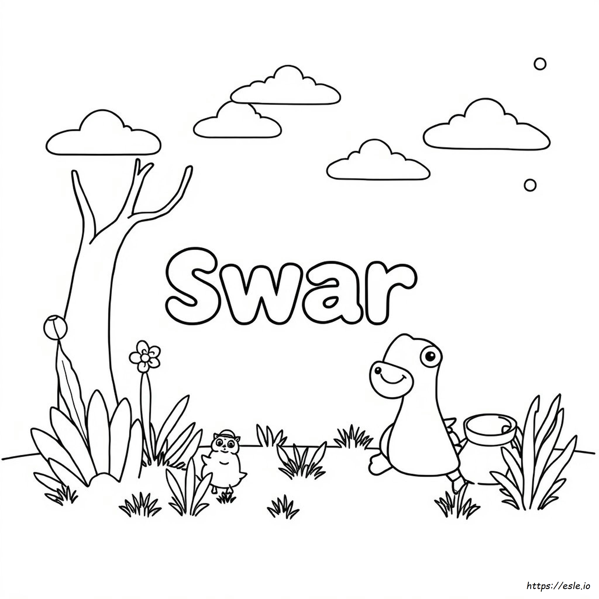Swear Word Coloring Pages Pdf