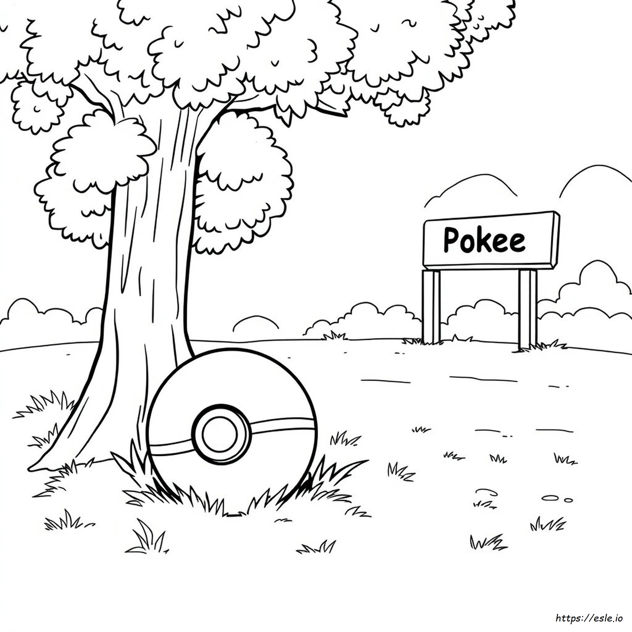Gambar Mewarnai Pokemom Untuk Dicetak