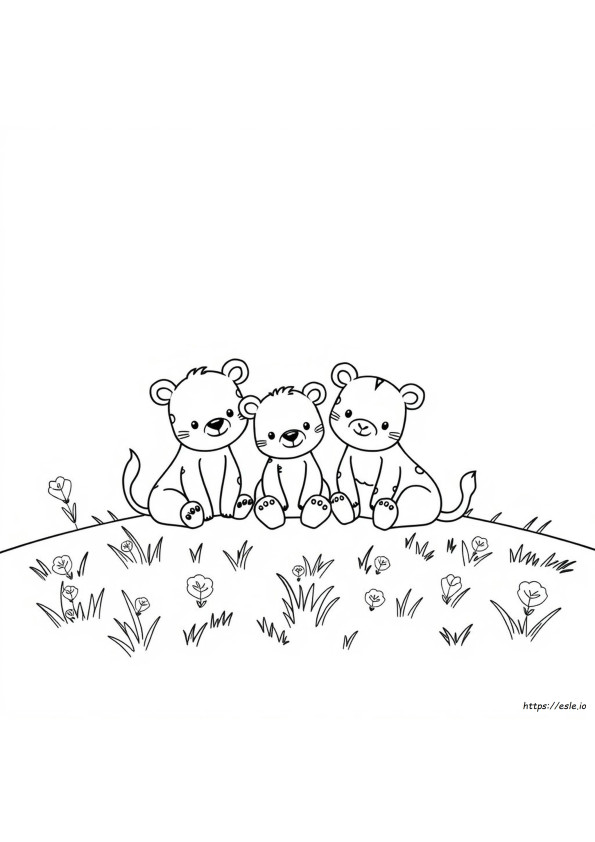 Cute Animal Coloring Pages