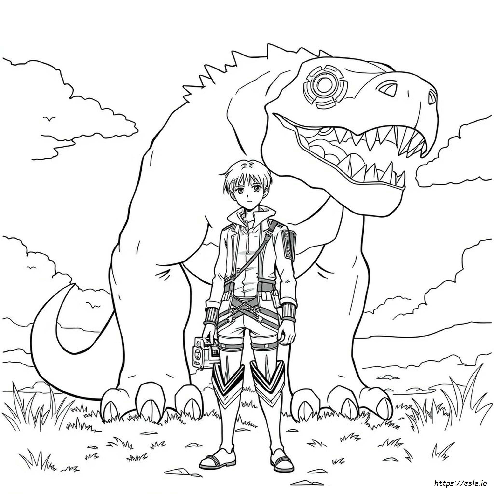 Disegni Da Colorare Anime Attack On Titan
