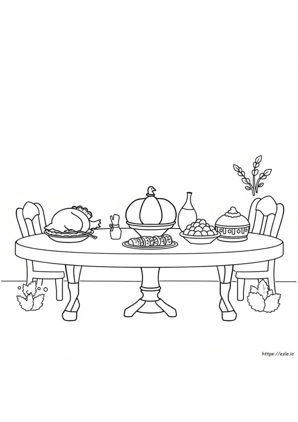 Thanksgiving Coloring Pages With Numbers