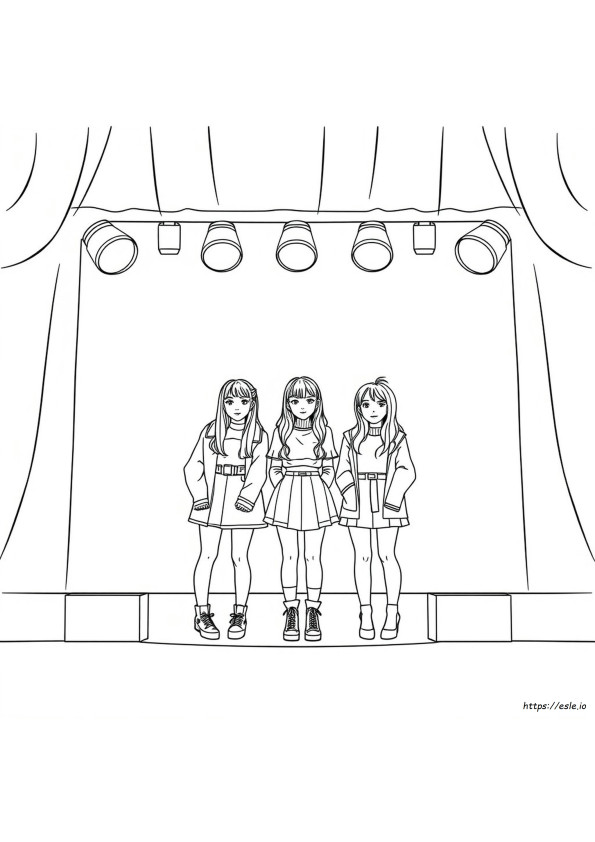 blackpink-colouring-pages-printable
