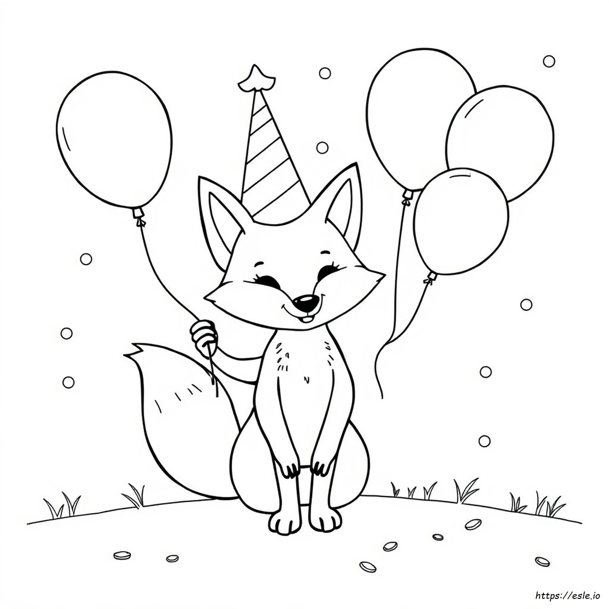 Funtime Foxy Gambar Mewarnai