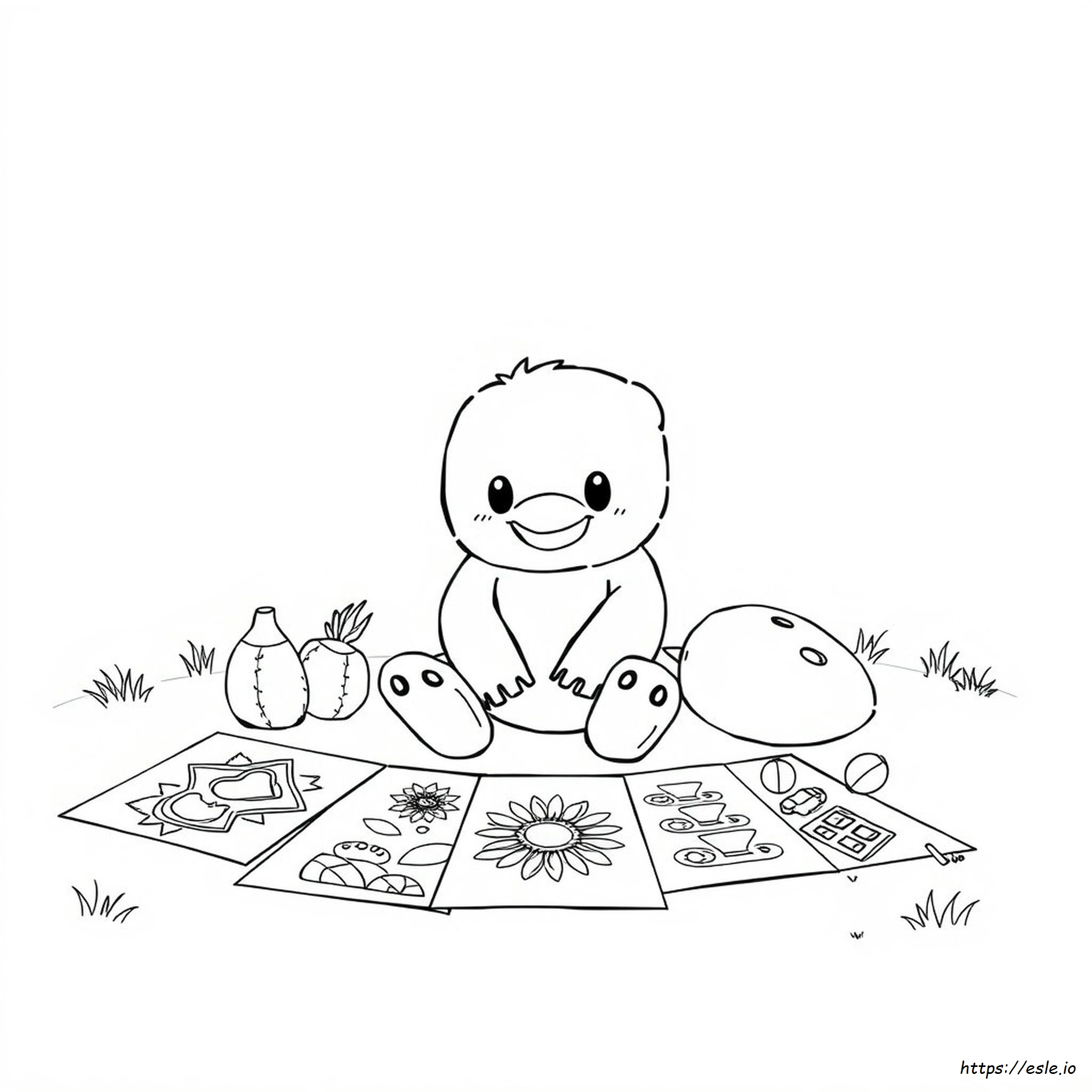 ココワイオの完成ぬりえ