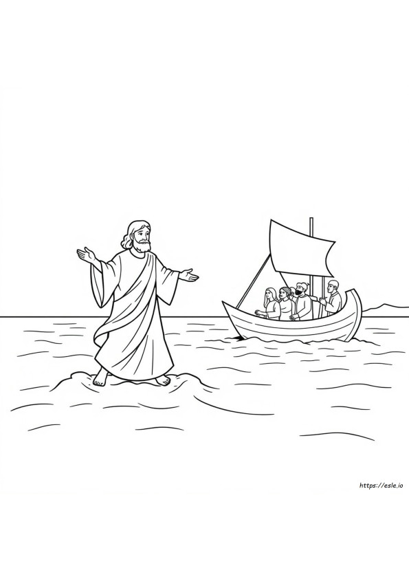 Life Of Christ Coloring Pages