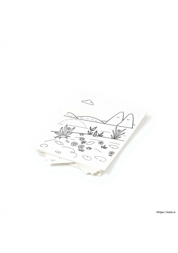 Gekleurd Papier A4 Vellen Pak