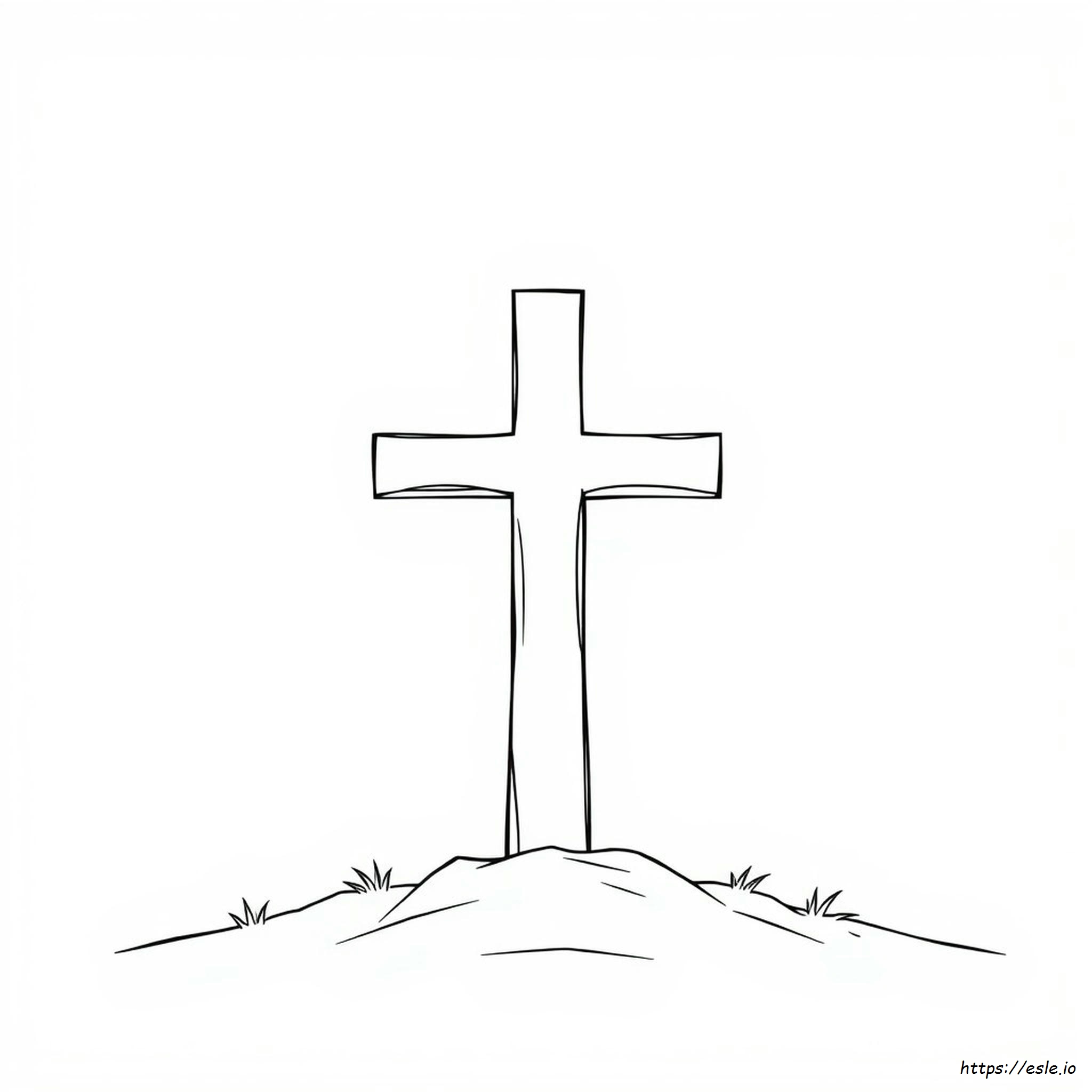 Kostenlose Kreuz-Ausmalbilder