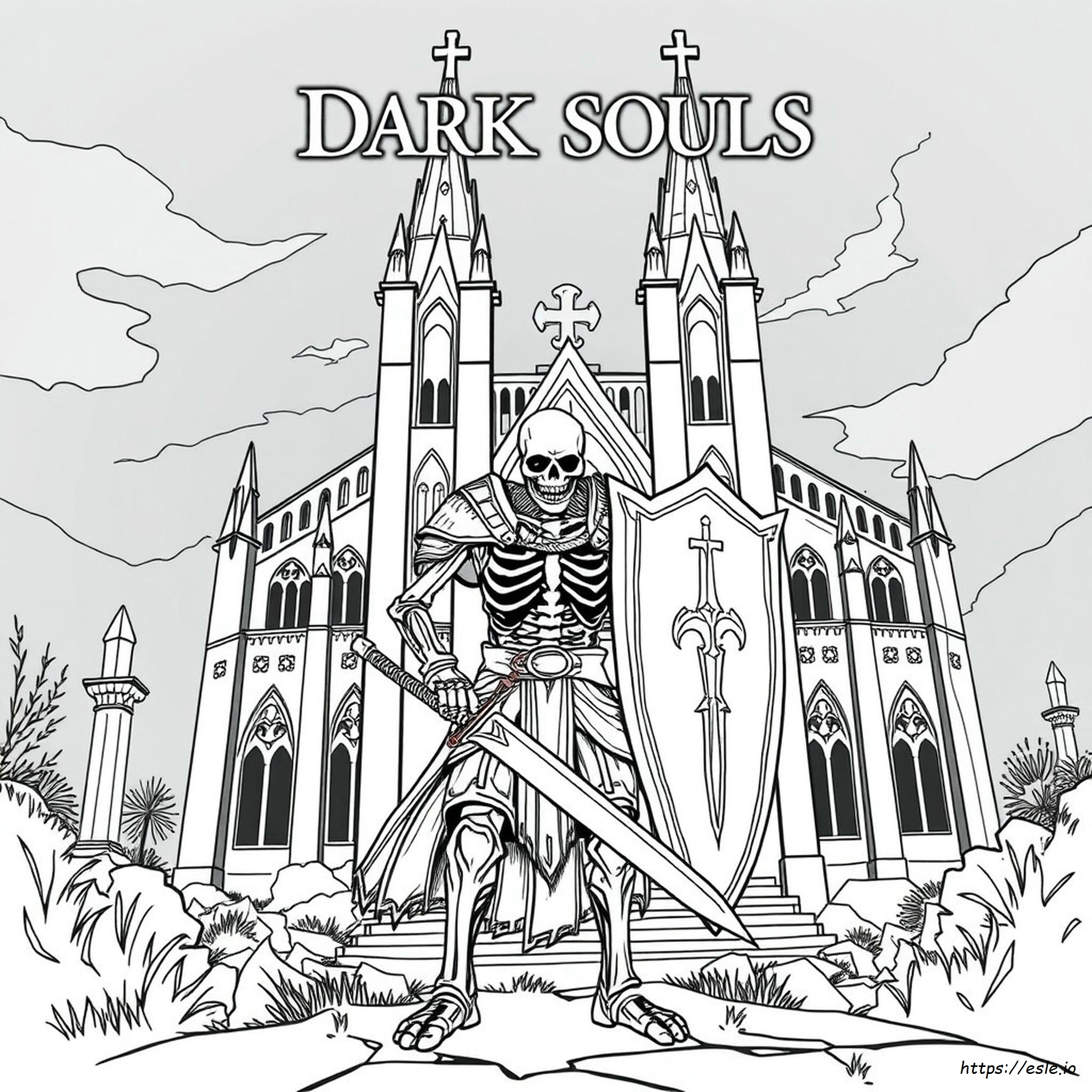 Dark Souls Coloring Book