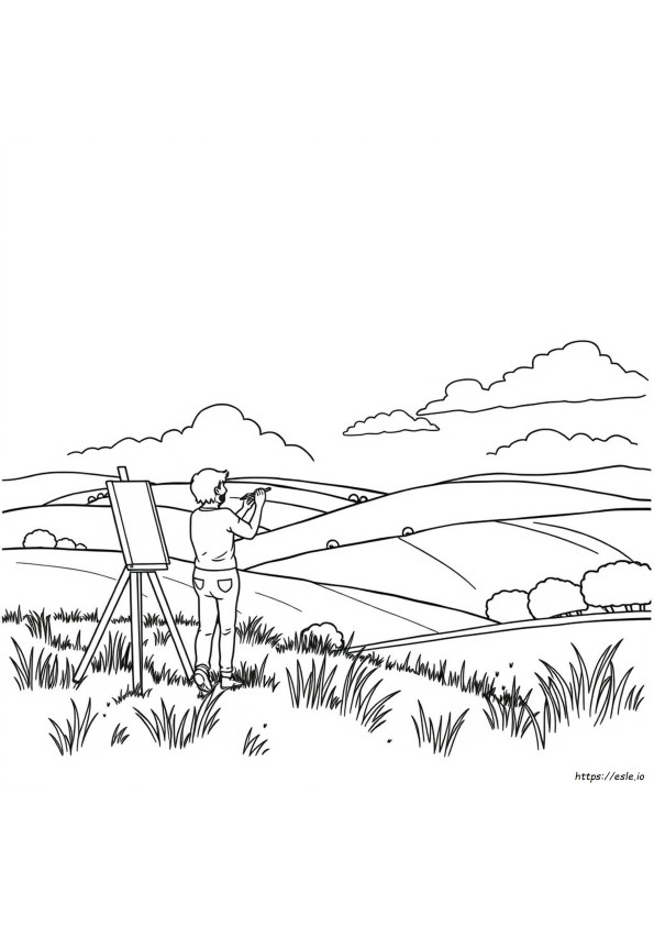 Paint By Number Coloring Pages For Adults