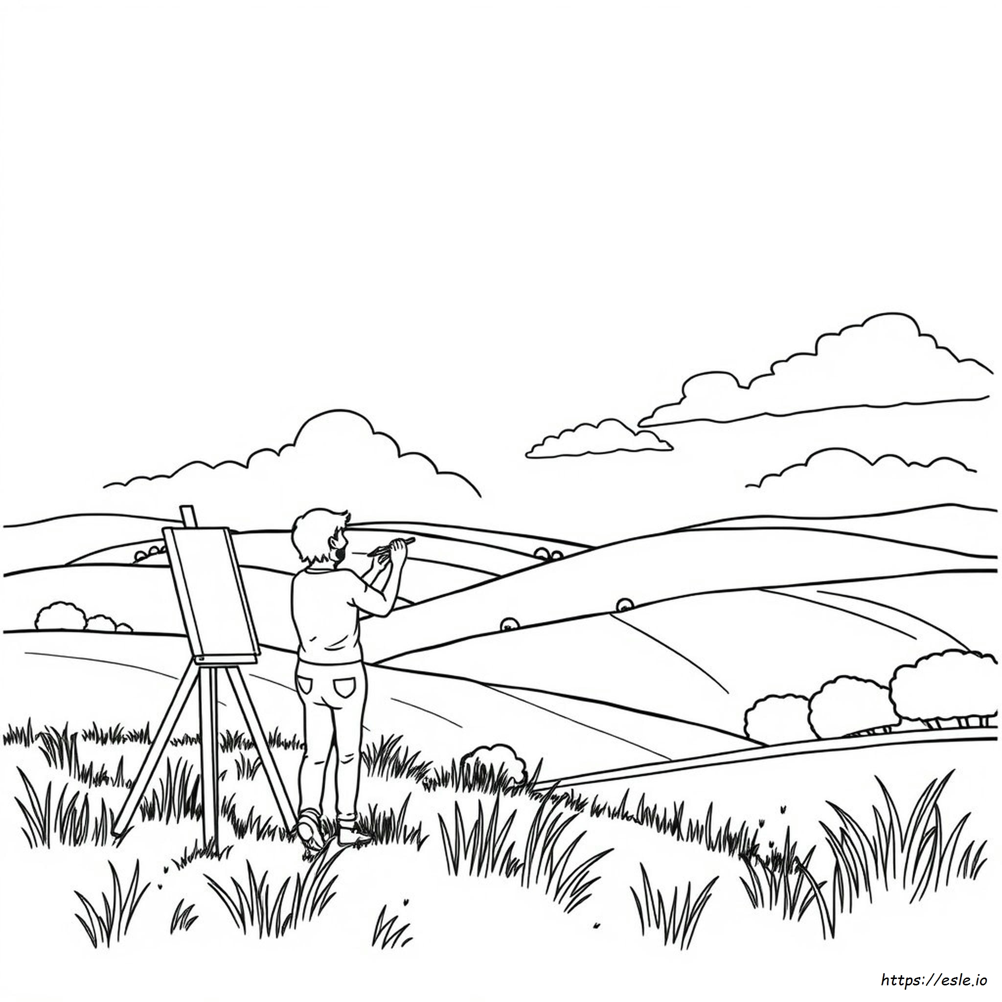 Paint By Number Coloring Pages For Adults