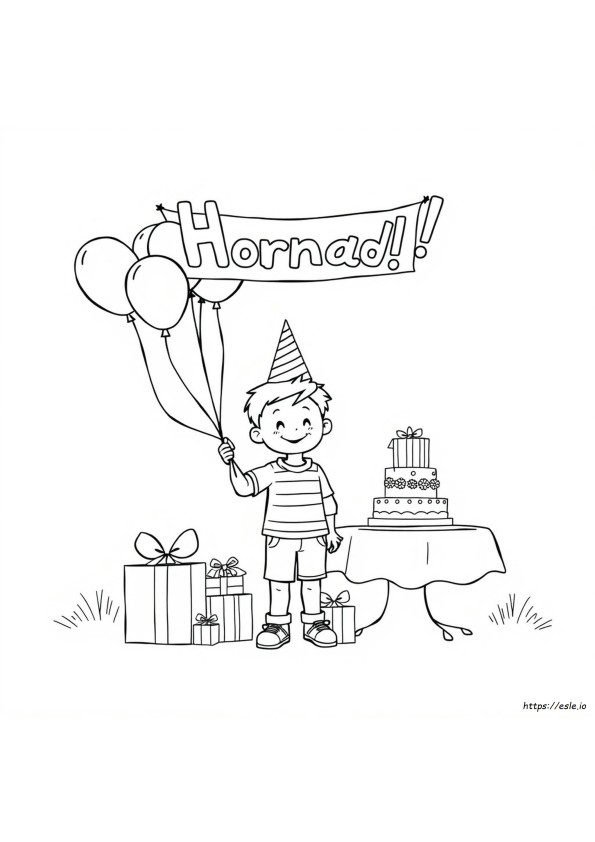 Happy 11Th Birthday Coloring Pages