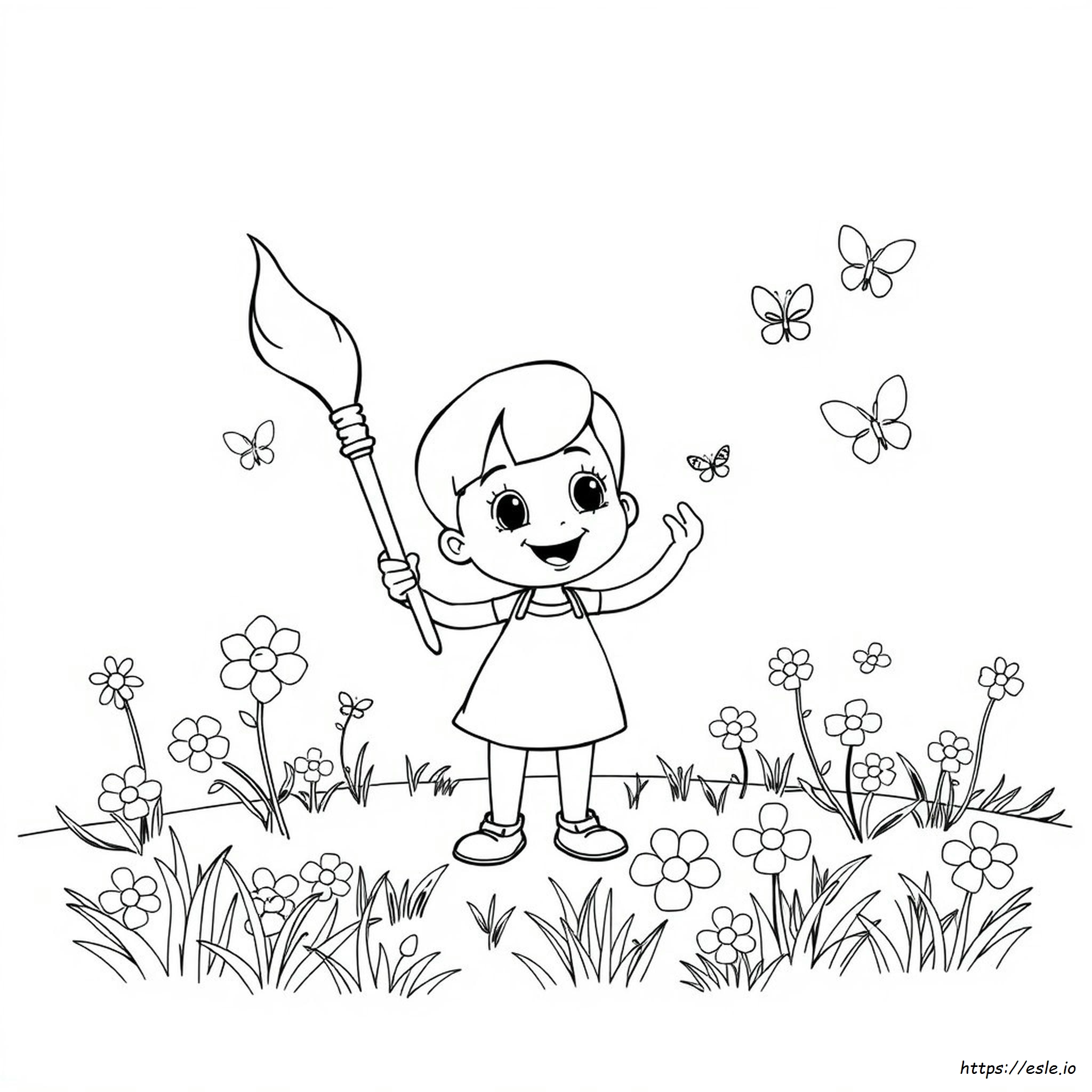 Gambar Mewarnai Kartun - Gratis Untuk Dicetak