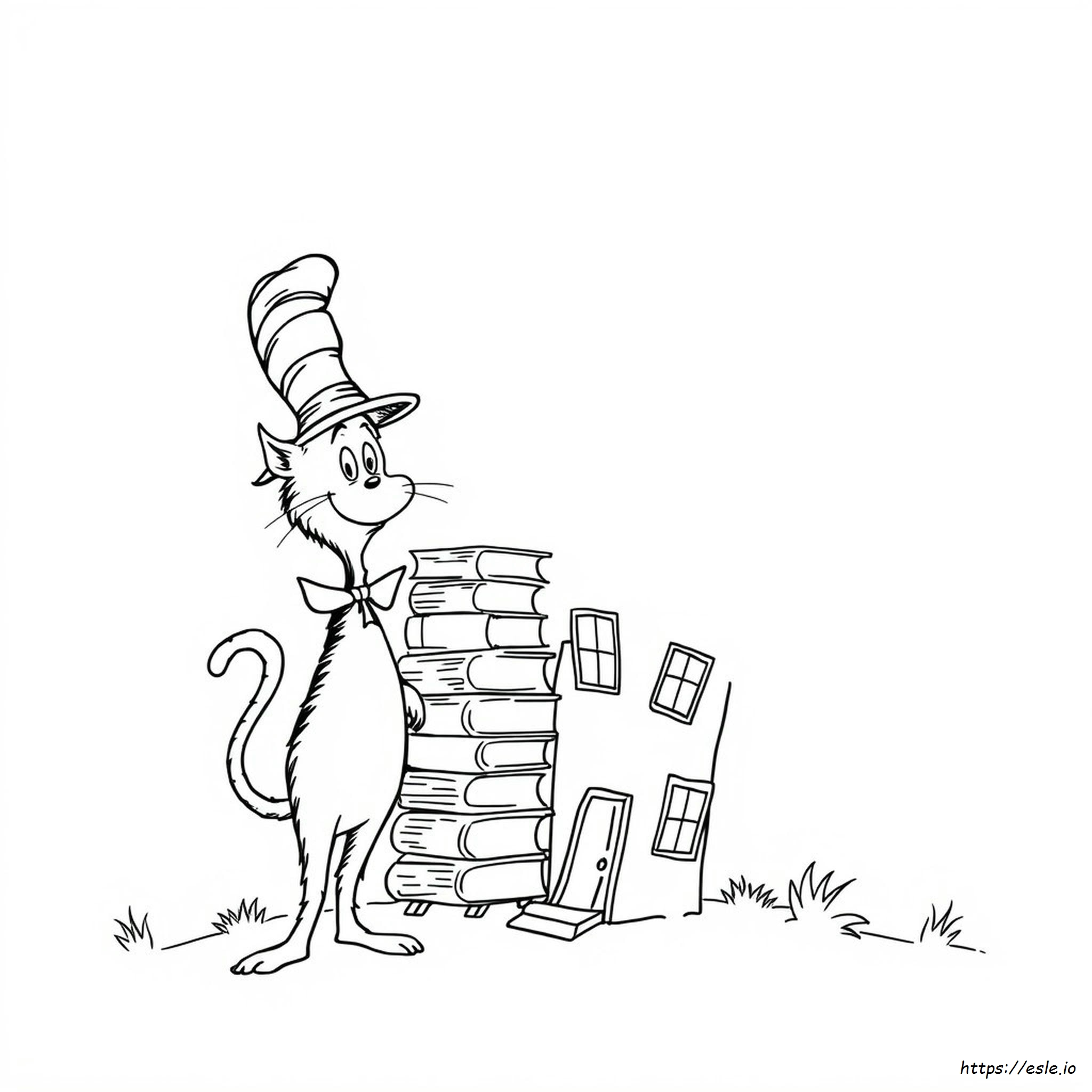 Gambar Mewarnai Dr Seuss - Gratis untuk Dicetak