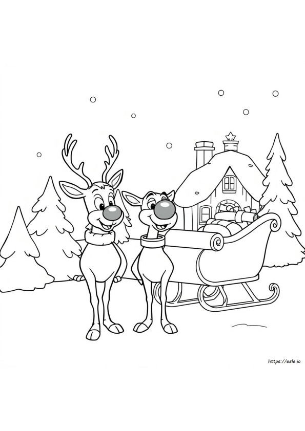 Rudolph, La Película, Dibujos Para Colorear