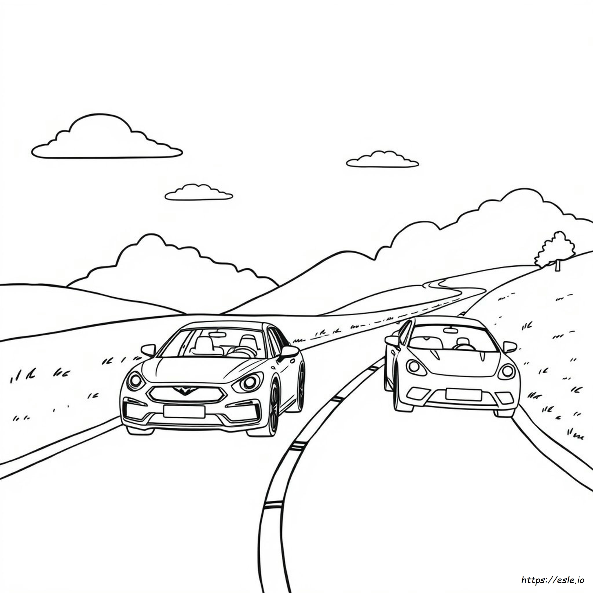 Printable Coloring Pages Of Cars