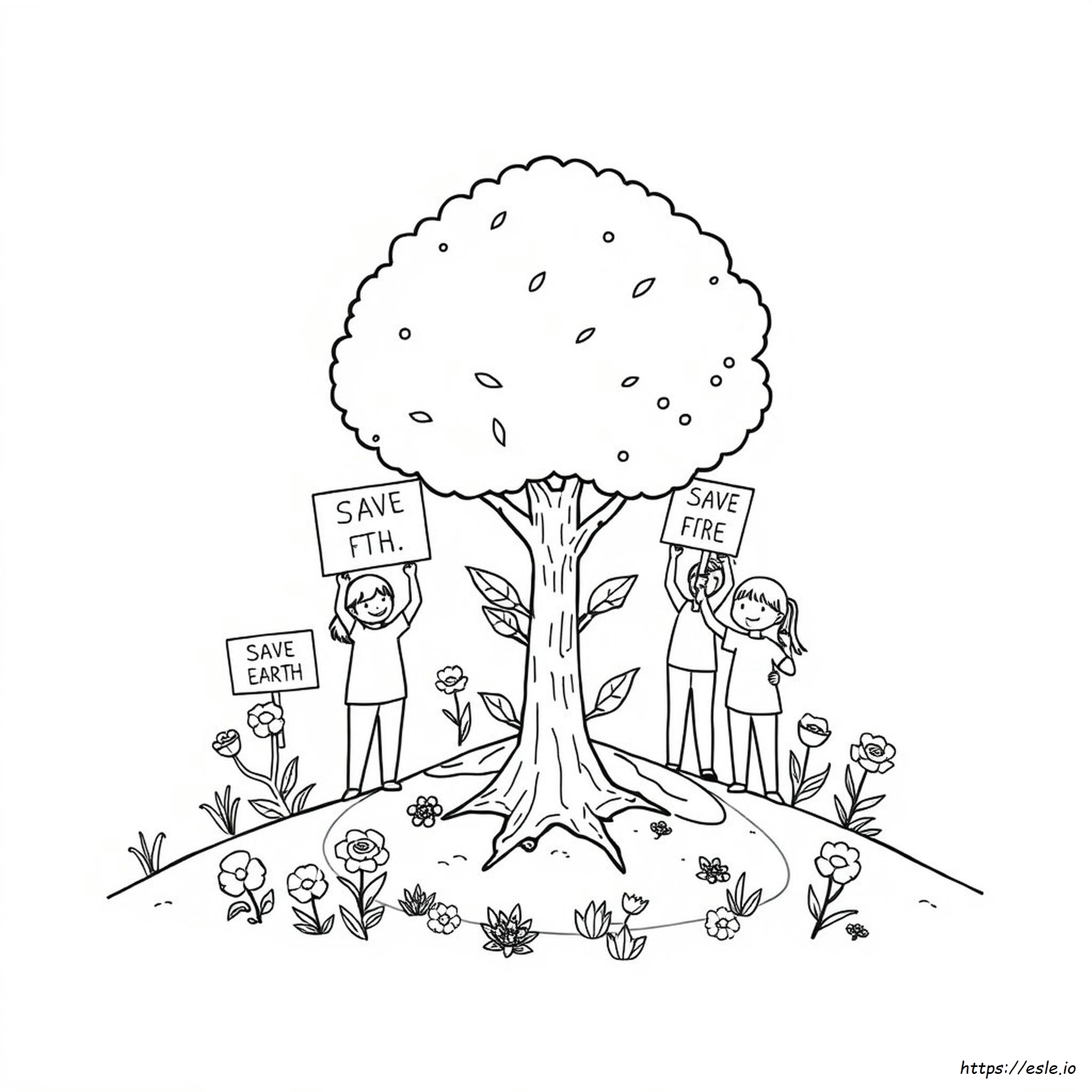 Earth Day 2022 Coloring Pages - Free Printable