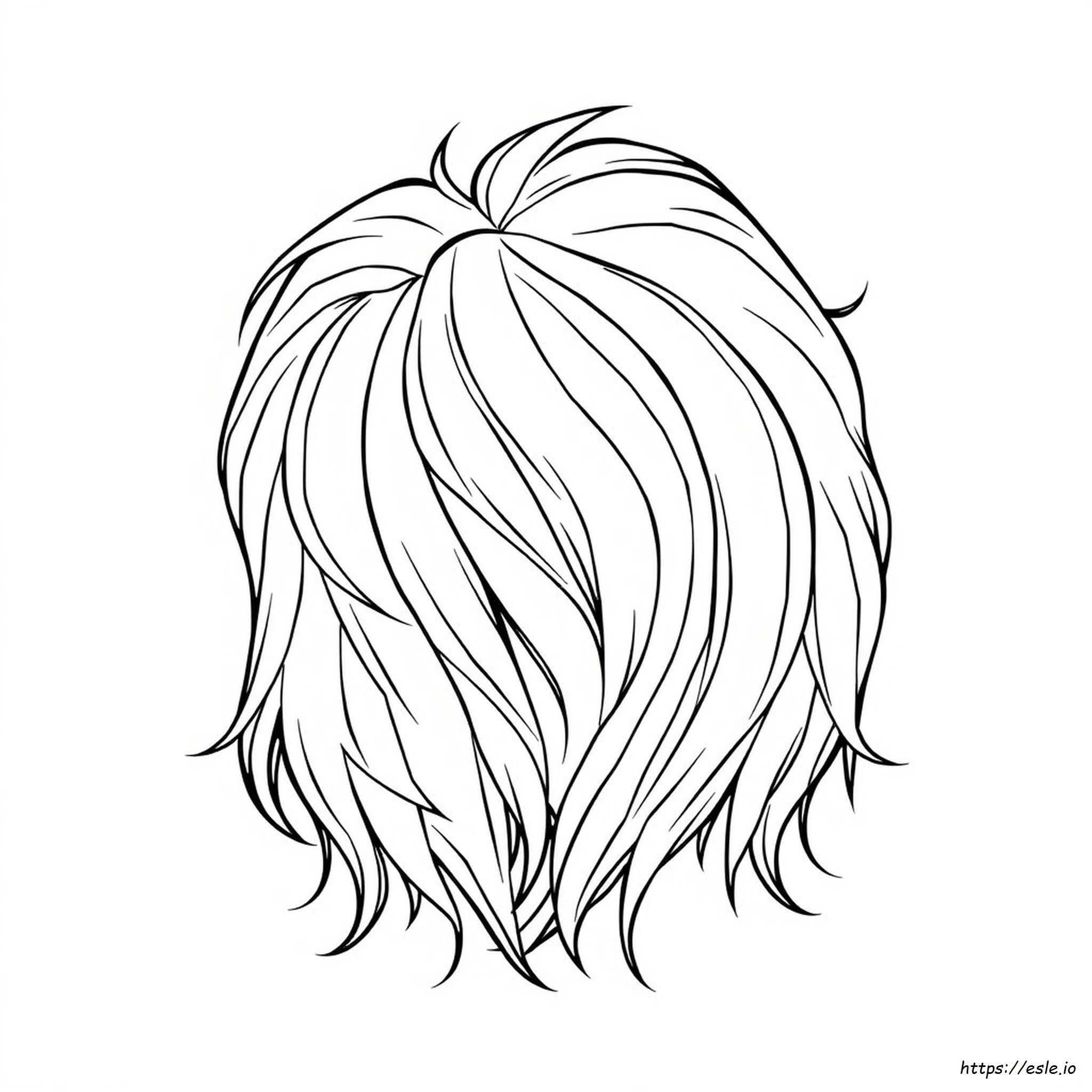Gambar Mewarnai Rambut Beruban Untuk Dicetak