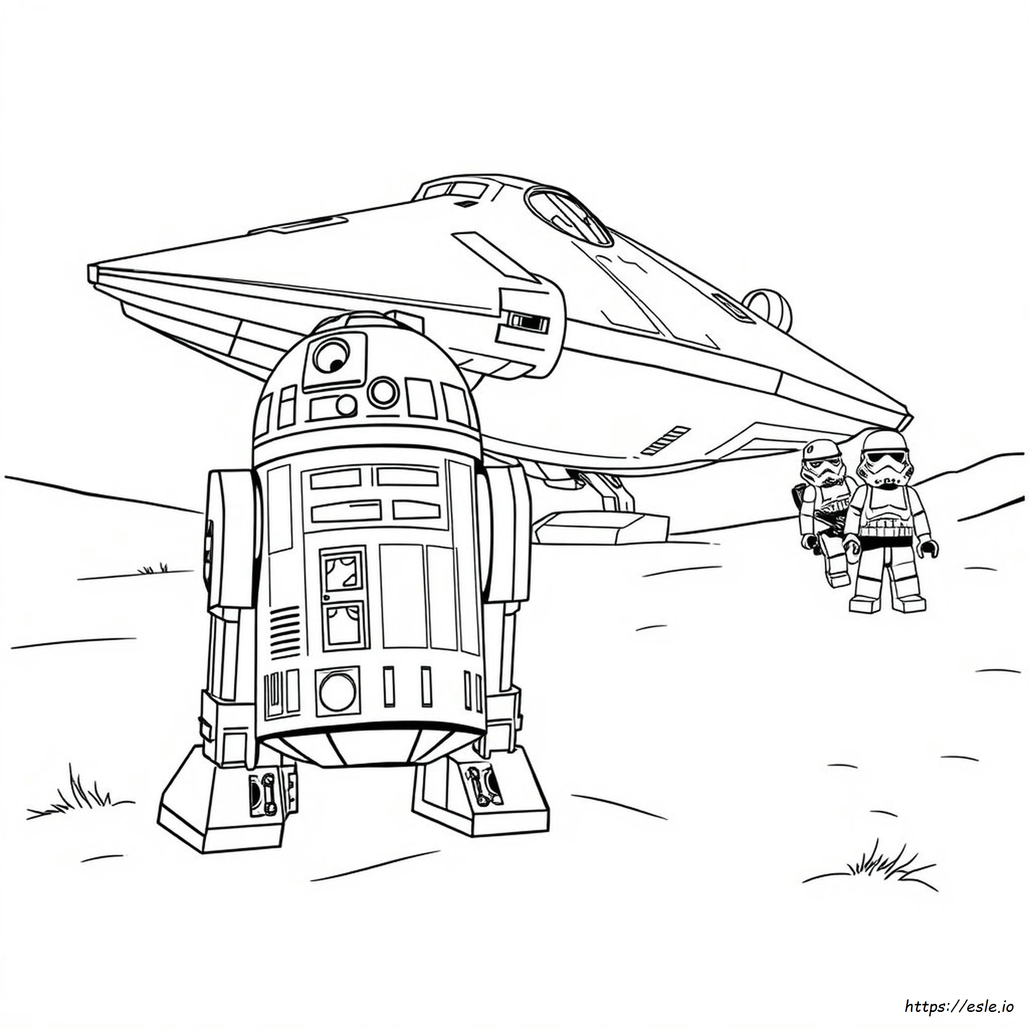Lego R2d2 Színező Oldalak