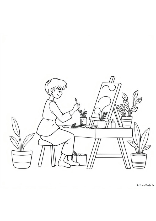 Crafty Morning Coloring Pages