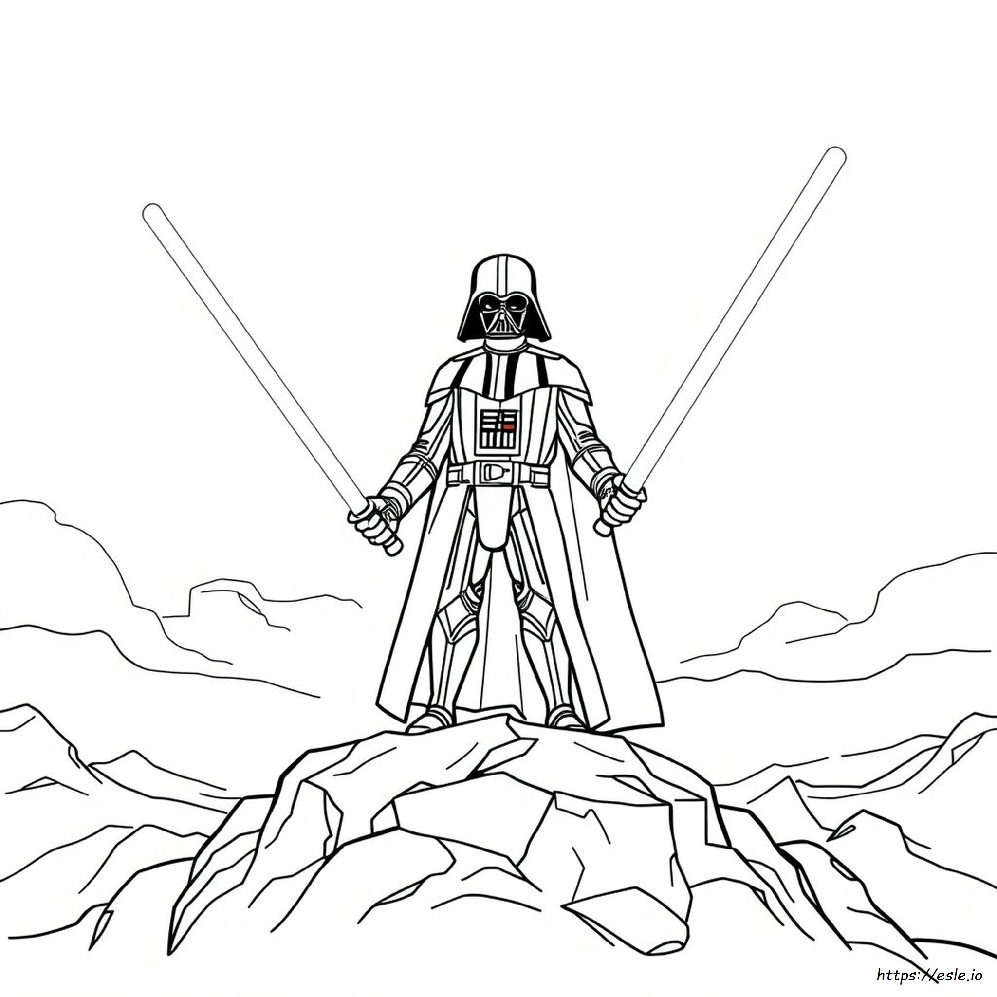 Darth Vader Coloring Picture