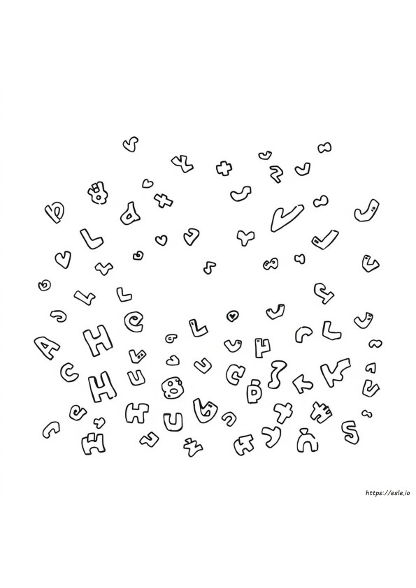 Disegni Da Colorare Scaricabili E Stampabili Di Doodle Gratuiti