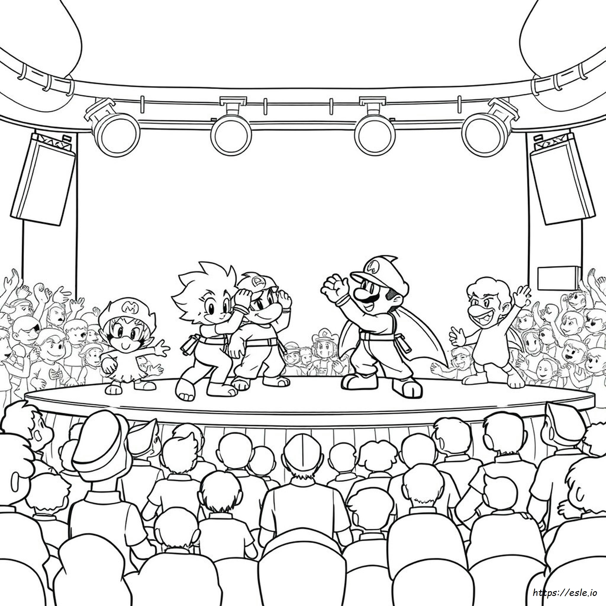 Super Smash Bros Brawl Coloring Pages