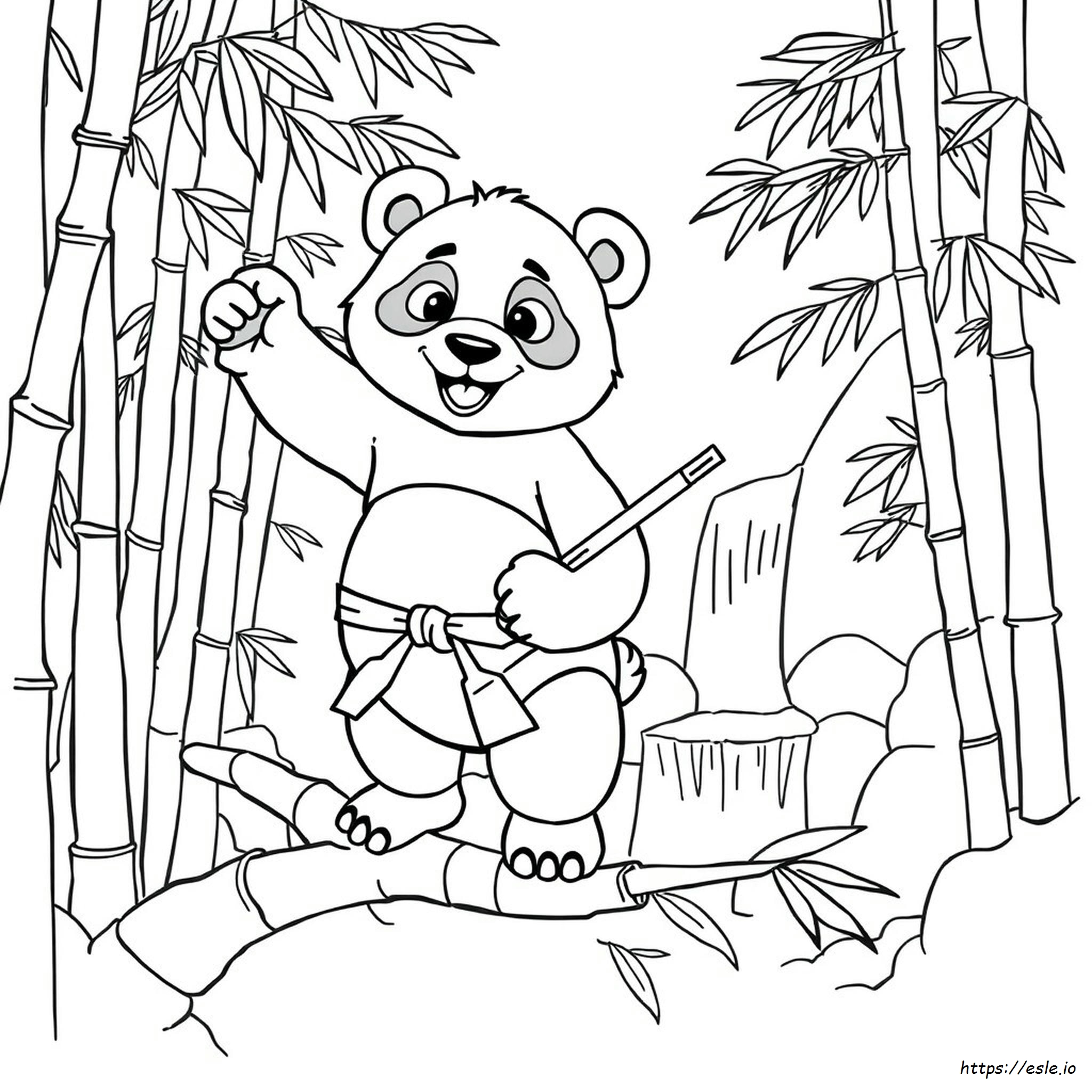 Kung Fu Panda Coloring Pages