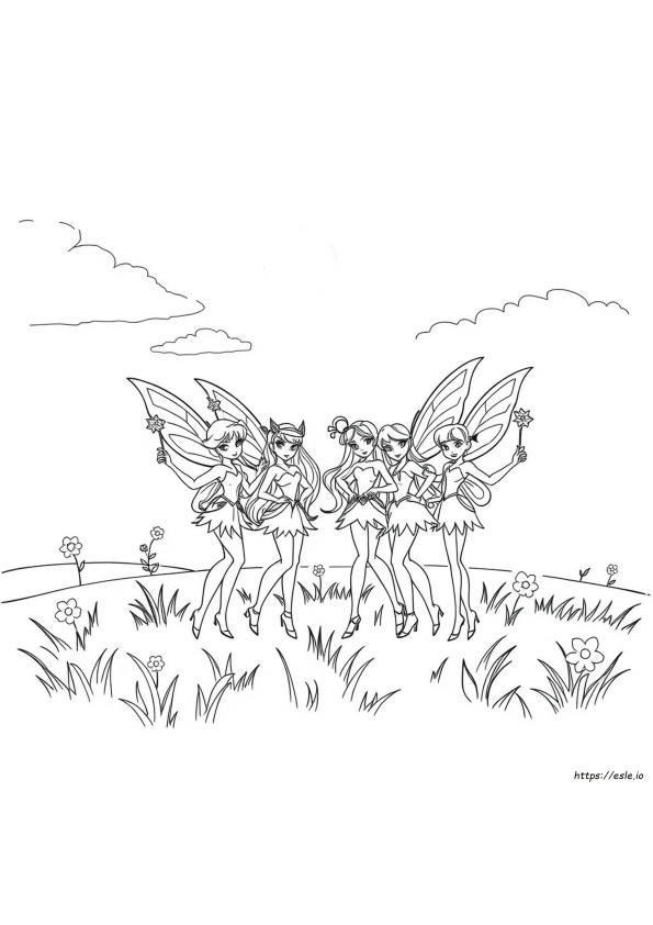 Desenhos Das Winx Para Colorir Grátis