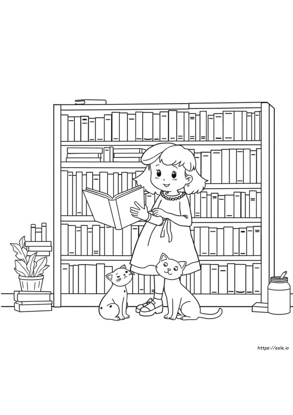 Matilda Colouring Pages