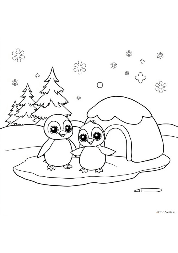 Littlest Pet Shop Pinguin Ausmalbilder