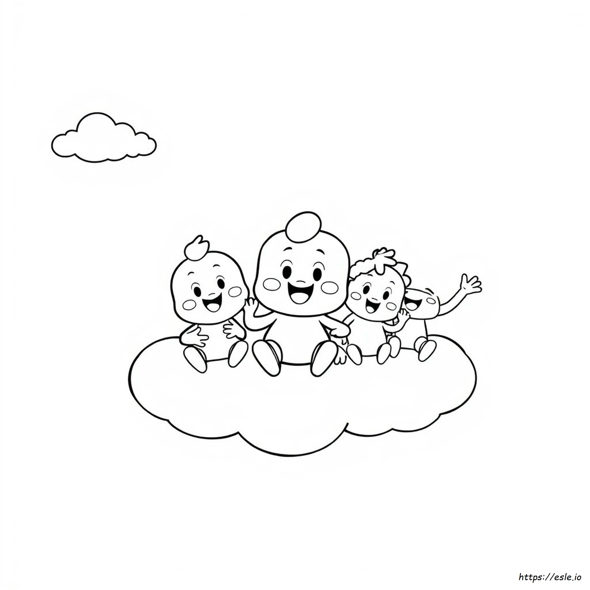 Kolorowanka Wow Wow Wubbzy – Do Druku Za Darmo