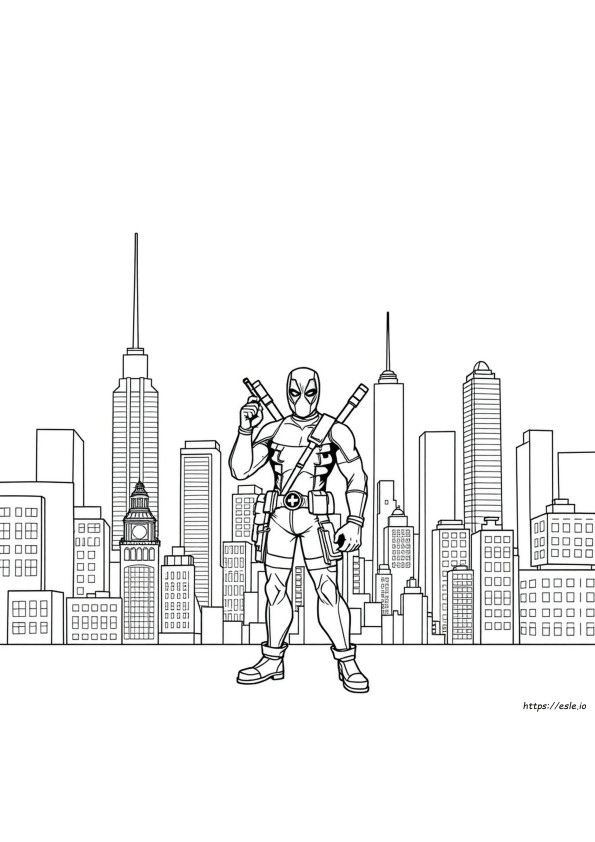 Dead Pool Colouring