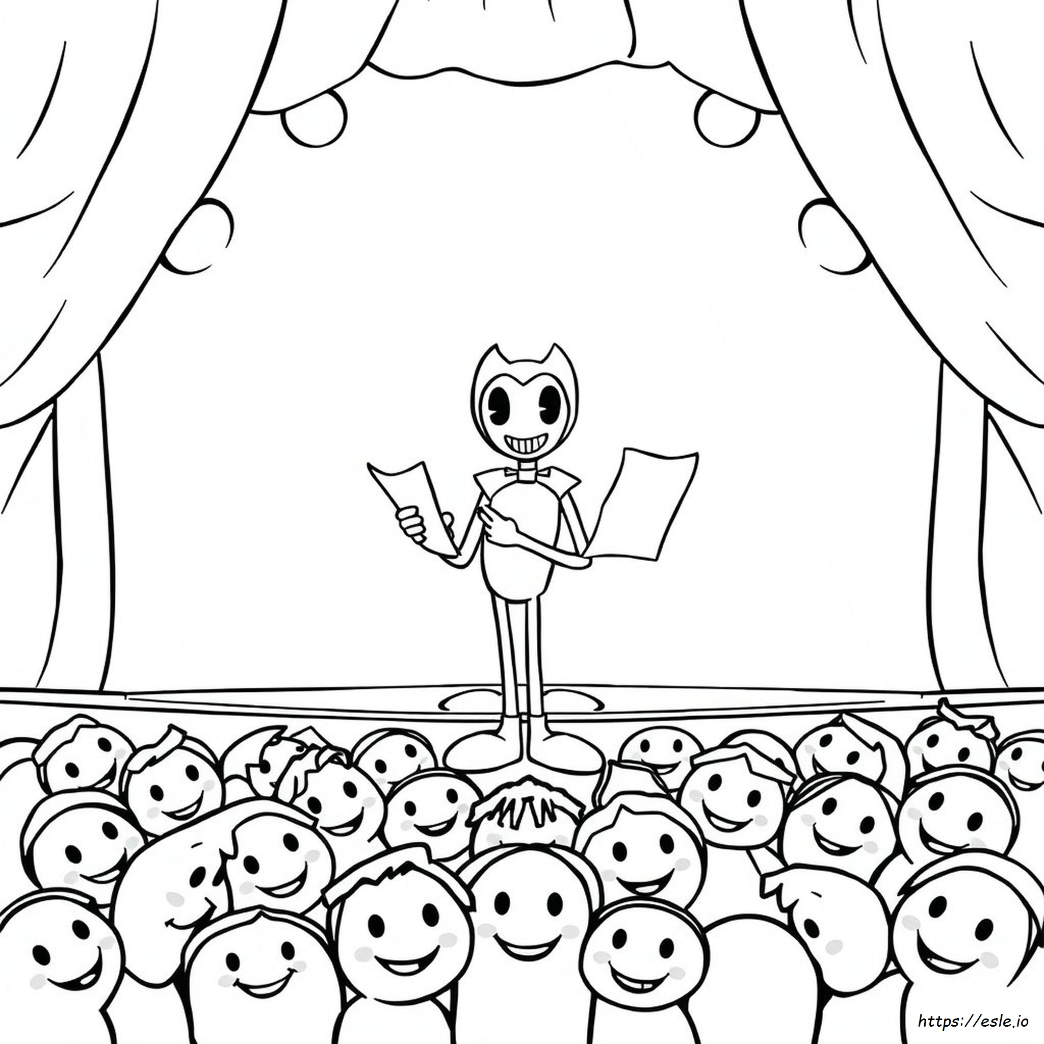 Bendy Ausmalbilder